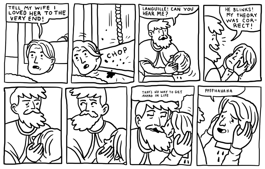 that is the last thing he ever hears