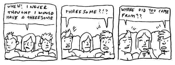 threesome?!?!?